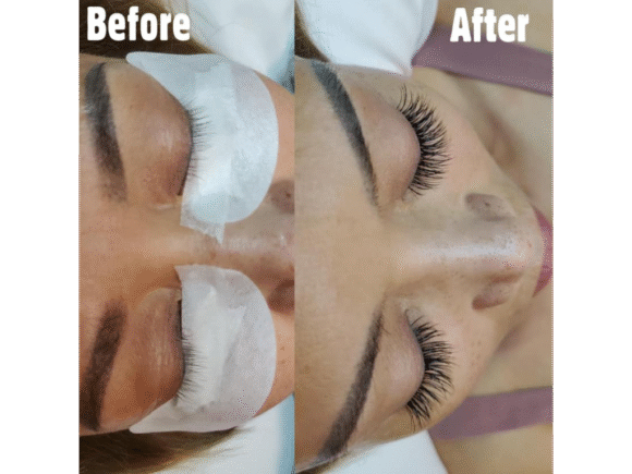 Eye Lash Service At Salon Germain And Spa