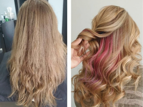 Hair Services Salon Germains And Spa Curly Luxurious Hair